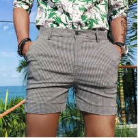 Casual shorts, 3/4 ultra short suit pants HF2415-04-02