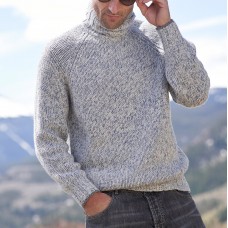 men's turtleneck wool sweater HF1105-03-04