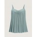 Lace Trim V-Neck Tank Top