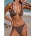 Dark Coffee Cutout Bikini Bottom Dark Coffee Cutout Bikini Bottom