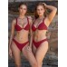 Wine Red Full Coverage Bikini Bottom