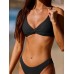 Black Twist Backless Bikini Top Black Twist Backless Bikini Top