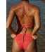 Red Jacquard Bikini Bottom Red Jacquard Bikini Bottom