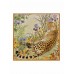 Pure Silk Leopard & Floral Scarf - Size 90x90cm