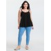 Supersoft Stretchy Pleated Tank Top