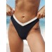 Contrast Trim V-Cut Bikini Bottom Contrast Trim V-Cut Bikini Bottom