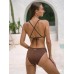 Dark Coffee V Cut Full Coverage Bikini Bottom Dark Coffee V Cut Full Coverage Bikini Bottom