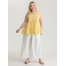 Pure Cotton Textured Tiered Tank Top Pure Cotton Textured Tiered Tank Top