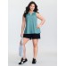 Supersoft Keyhole Neckline Plain Tank Top