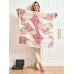 100% Mulberry Silk Printed Square Shawl Scarf 88*88cm
