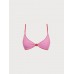 Red-Pink Reversible Knot X Cross Bikini Top Red-Pink Reversible Knot X Cross Bikini Top