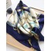 100% Mulberry Silk Printed Square Shawl Scarf 88*88cm