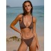 Dark Coffee Strappy Bikini Top Dark Coffee Strappy Bikini Top