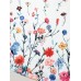 Blooming Flowers Print Stretchy Vest