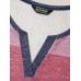 Multi-Color Stripes Off-Sleeves Vest