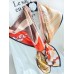 Elegant Florals Silk Square Scarf 88x88cm