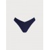 Navy Ribbed Bikini Bottom Navy Ribbed Bikini Bottom