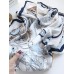100% Mulberry Silk Printed Square Shawl Scarf 88*88cm