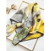 100% Mulberry Silk Printed Square Shawl Scarf 88*88cm