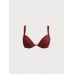 Wine Red Underwire Bikini Top