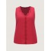 Cotton Floral Lace Detail Textured Tank Top