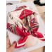 Pure Silk Printed Designer Square Scarf 53x53cm/21
