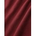 Wine Red Gold-Accented Bikini Bottom Wine Red Gold-Accented Bikini Bottom