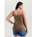 Supersoft Adjustable Shoulder Strap Plain Tank Top Supersoft Adjustable Shoulder Strap Plain Tank Top