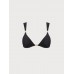 Black Gold-Accented Bikini Top Black Gold-Accented Bikini Top