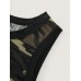 Stretchy Camouflage Print Tank Top Stretchy Camouflage Print Tank Top
