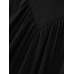 Stretchy V-Neck Pleated Tank Top