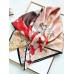 Elegant Florals Silk Square Scarf 88x88cm