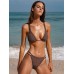 Dark Coffee Cutout Bikini Bottom Dark Coffee Cutout Bikini Bottom