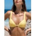 Yellow Underwire Bikini Top Yellow Underwire Bikini Top