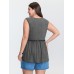 Lace Trim V-Neck Tank Top