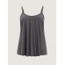 Supersoft Stretchy Pleated Tank Top