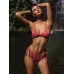 Jacquard Knot Bikini Top