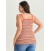 Supersoft Striped Pattern Tank Top