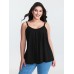 Supersoft Stretchy Pleated Tank Top