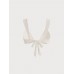 Off White Gold-Accented Bikini Top Off White Gold-Accented Bikini Top