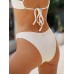Off White Solid Bikini Bottom Off White Solid Bikini Bottom