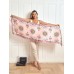 100% Mulberry Silk Printed Rectangular Long Shawl Scarf 170x53cm