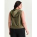 Supersoft Drawstring Neckline Tank Top