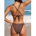 Dark Coffee Cutout Bikini Bottom Dark Coffee Cutout Bikini Bottom