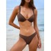 Coffee Underwire Bikini Top