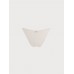 Off White Gold-Accented Bikini Bottom
