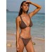 Dark Coffee Strappy Bikini Top Dark Coffee Strappy Bikini Top