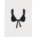Black Gold-Accented Bikini Top Black Gold-Accented Bikini Top