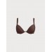 Coffee Underwire Bikini Top