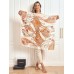 100% Mulberry Silk Printed Square Shawl Scarf 88*88cm